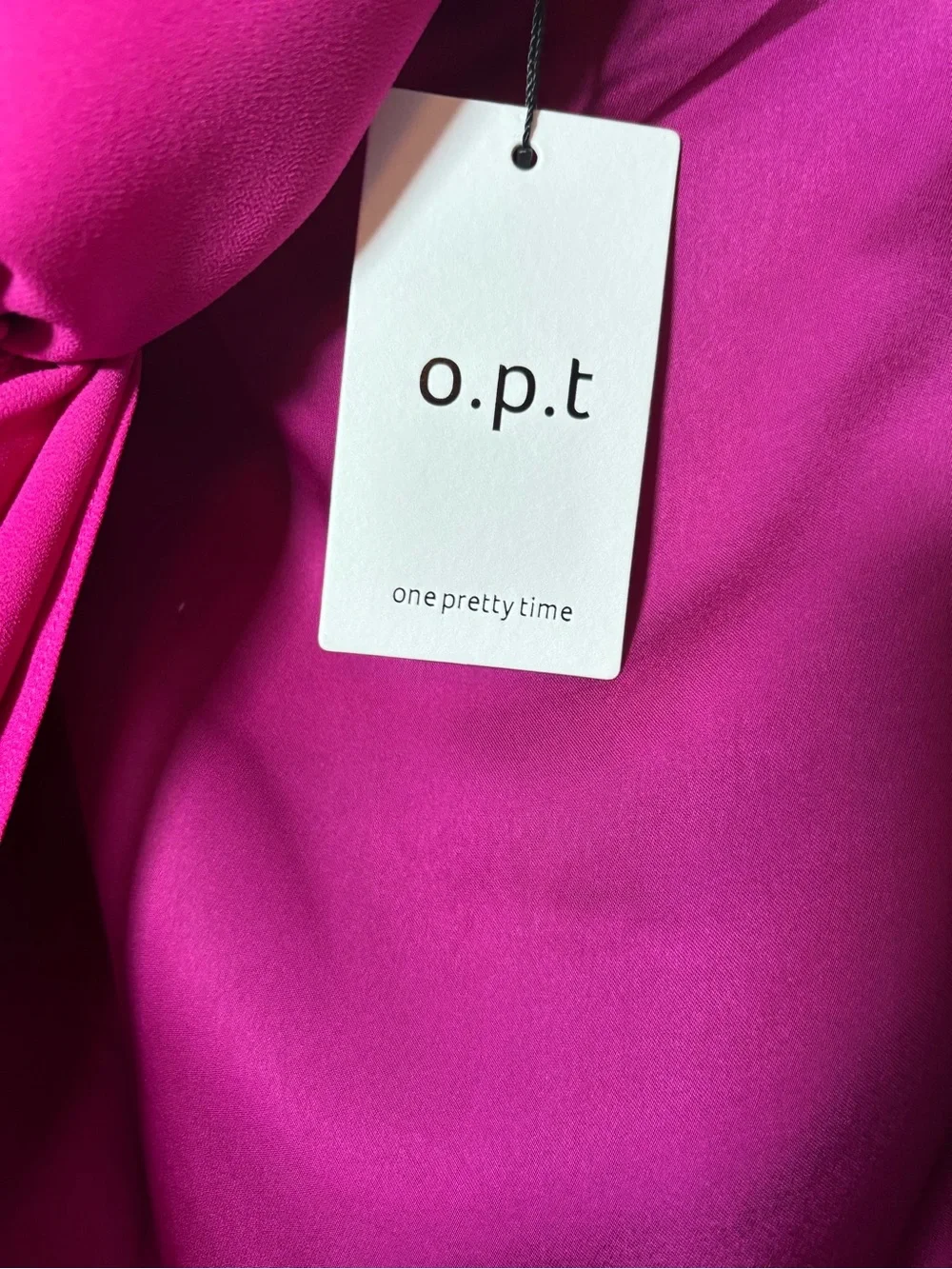 NWT O.P.T Alessia Elegant  Orchid Dress Size Medium - Picture 9 of 9